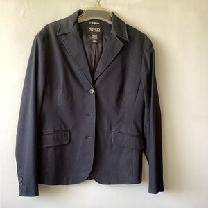 New York City Stretch long sleeve button up blazer